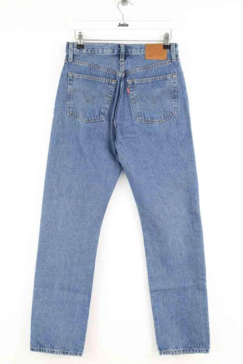 Jean droit Levi's Bleu en Coton