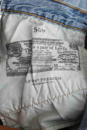 Jean droit Levi's Bleu en Coton