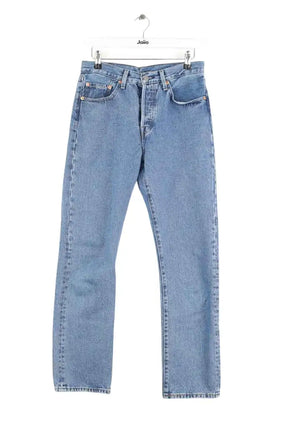 Jean droit Levi's Bleu en Coton, taille XS - Seconde Main