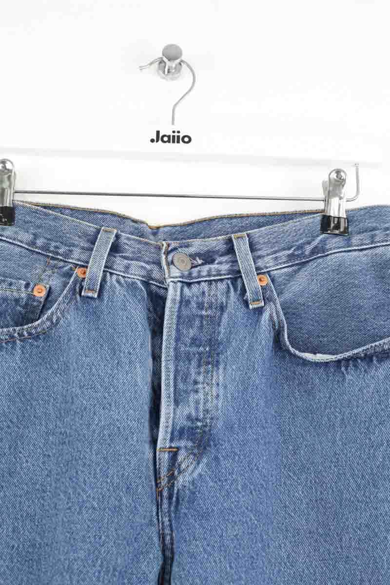 Jean droit Levi's Bleu en Coton