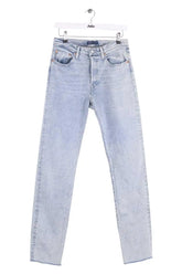 Jean droit Levi's Bleu en Coton, taille XS - Seconde Main