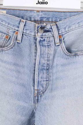 Jean droit Levi's Bleu en Coton
