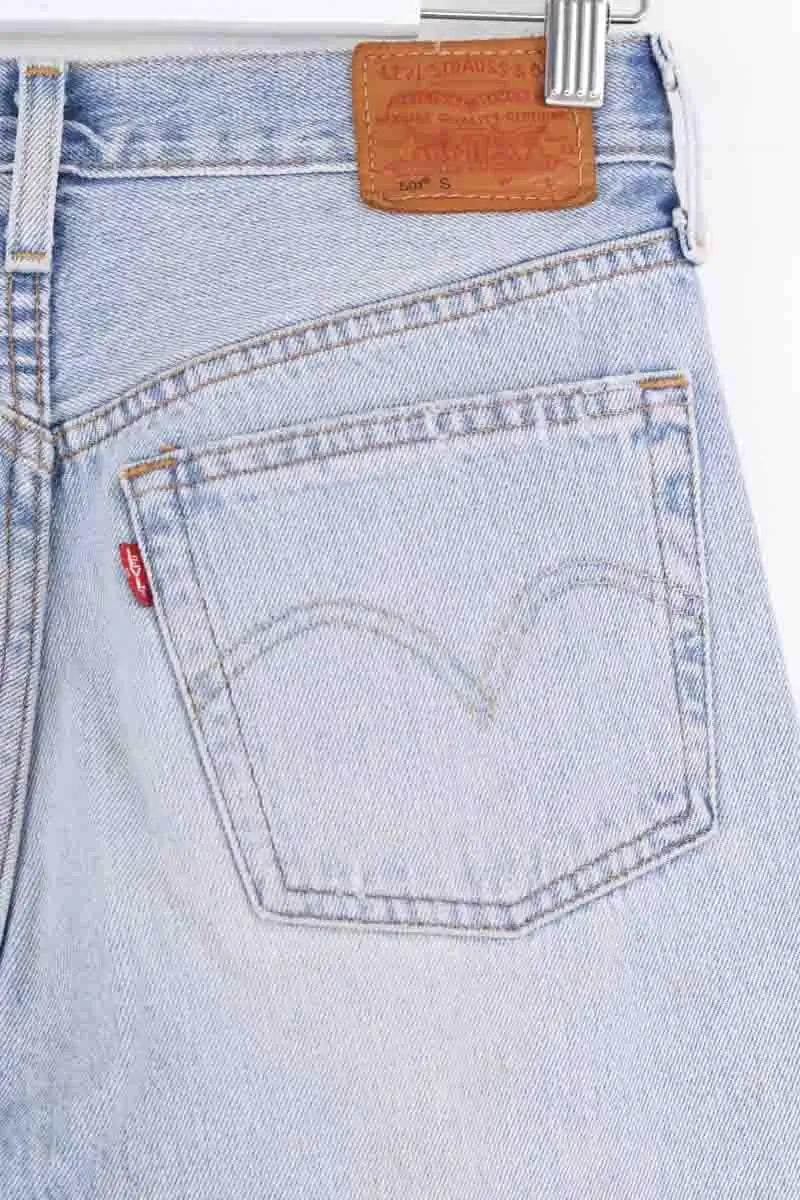 Jean droit Levi's Bleu en Coton