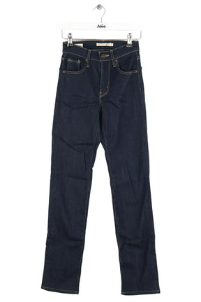Jean droit Levi's Bleu en Polyester, taille XXS - Seconde Main