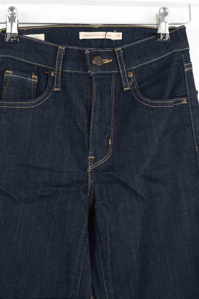Jean droit Levi's Bleu en Polyester