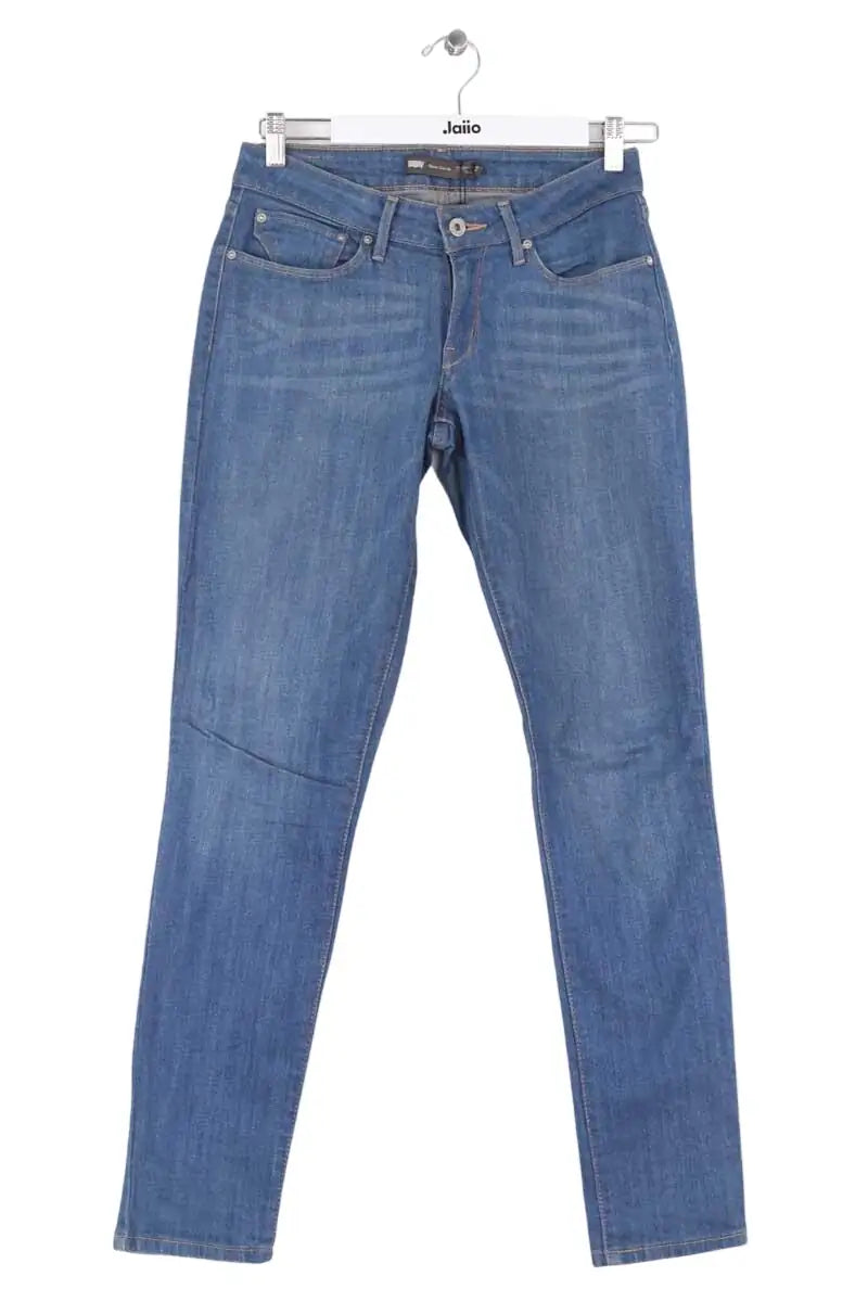 Jean droit Levi's bold curve Bleu en Coton, taille XS - Seconde Main