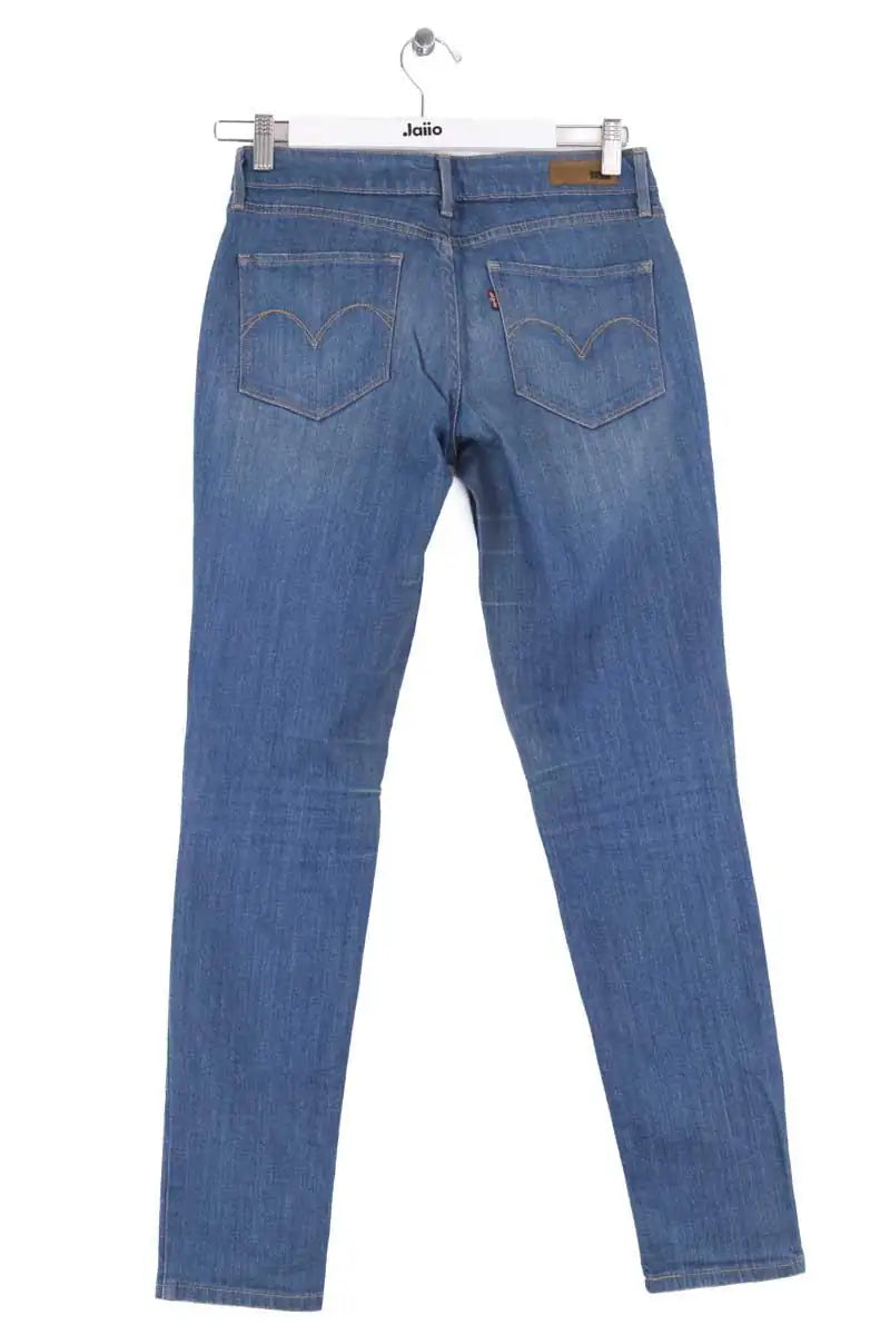 Jean droit Levi's bold curve Bleu en Coton