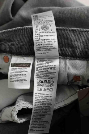 Jean droit Levi's Gris en Coton