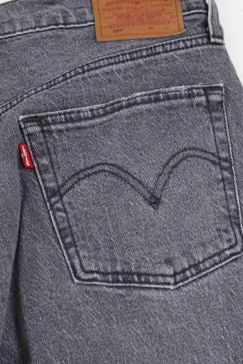 Jean droit Levi's Gris en Coton
