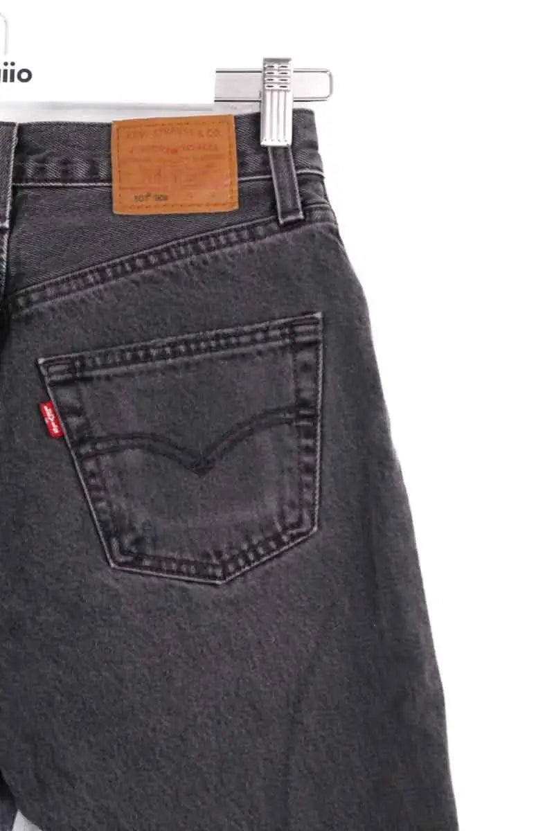 Jean droit Levi's Gris en Coton
