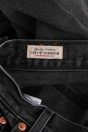 Jean droit Levi's Gris en Coton
