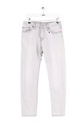 Jean droit Levi's Gris en Coton, taille XS - Seconde Main