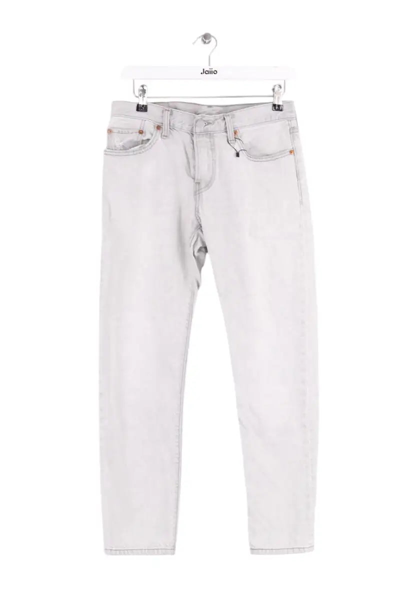 Jean droit Levi's Gris en Coton, taille XS - Seconde Main