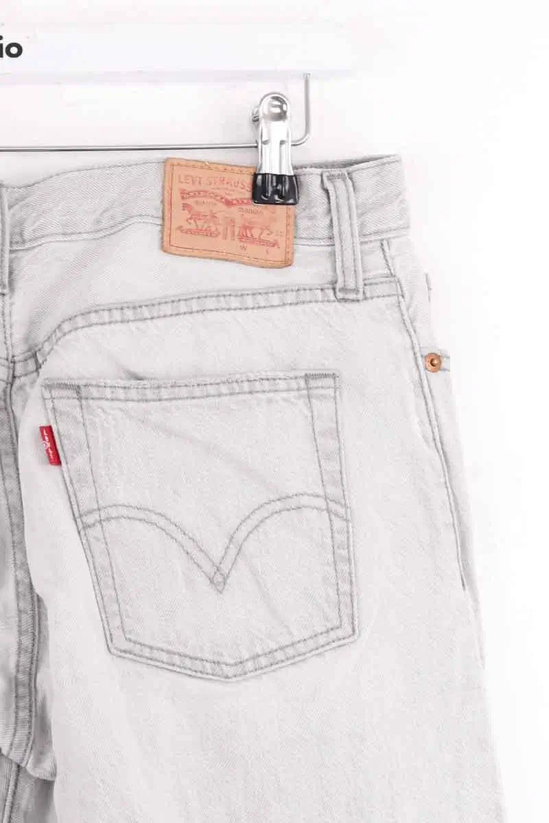 Jean droit Levi's Gris en Coton