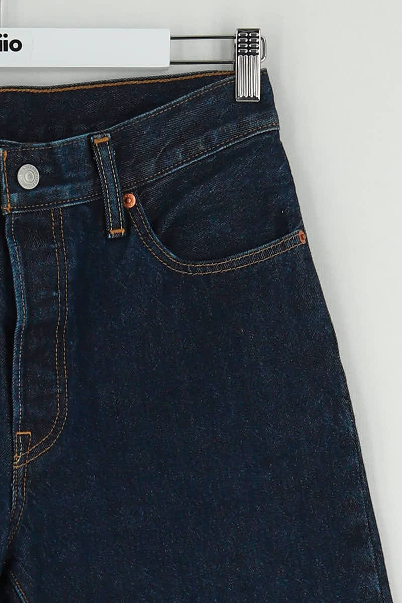 Jean droit Levi's Marine en Coton