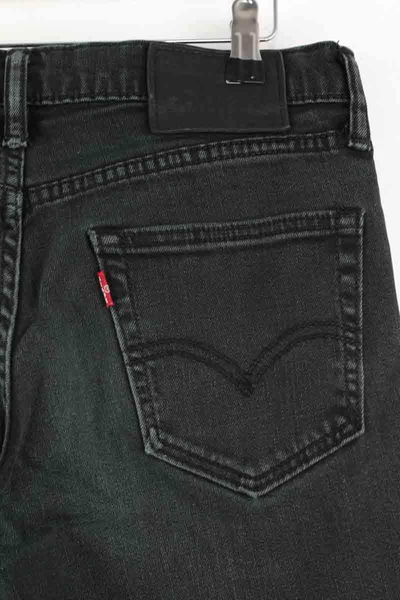Jean droit Levi's Noir en Coton