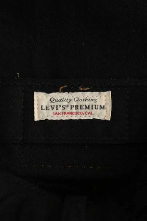 Jean droit Levi's Noir en Coton