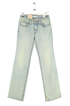 Jean droit Levi's Superlow boot Bleu en Coton, taille XS - Seconde Main