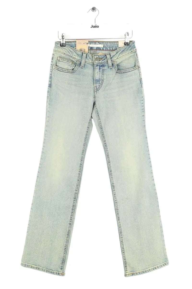 Jean droit Levi's Superlow boot Bleu en Coton, taille XS - Seconde Main