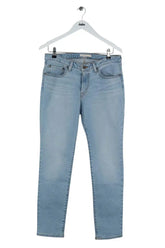 Jean droit Levi's Superlow skinny Bleu en Coton, taille S - Seconde Main