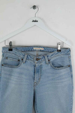 Jean droit Levi's Superlow skinny Bleu en Coton