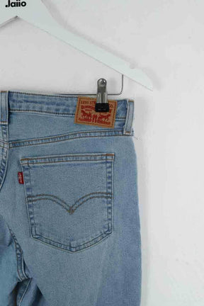 Jean droit Levi's Superlow skinny Bleu en Coton