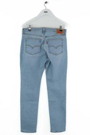 Jean droit Levi's Superlow skinny Bleu en Coton