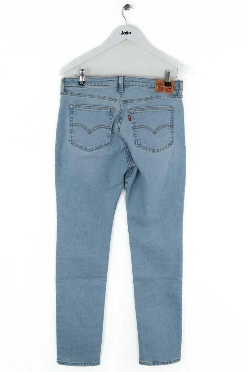 Jean droit Levi's Superlow skinny Bleu en Coton