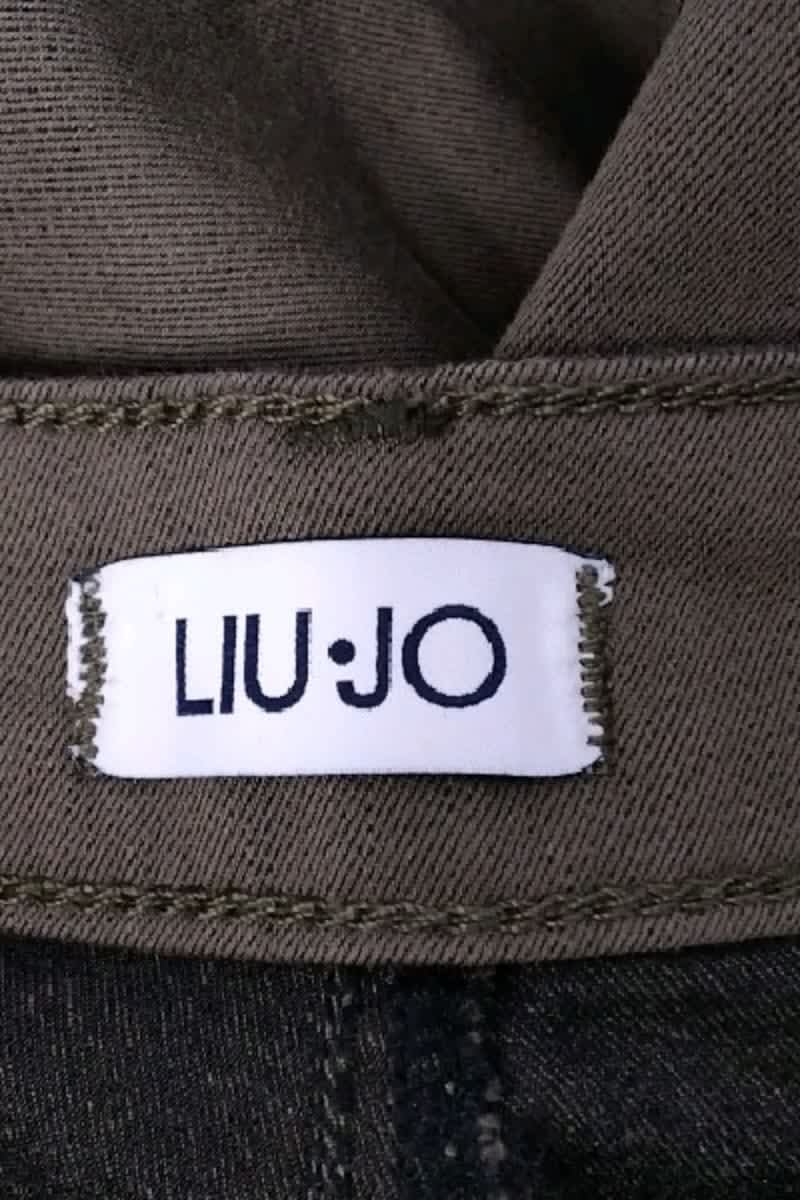 Jean droit Liu Jo Kaki en Coton