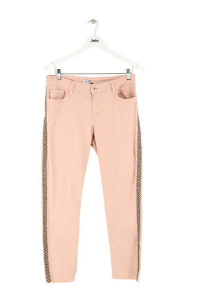 Jean droit Liu Jo Rose en Coton, taille XXL - Seconde Main