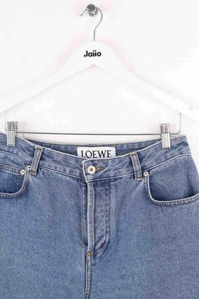Jean droit Loewe Bleu en Coton