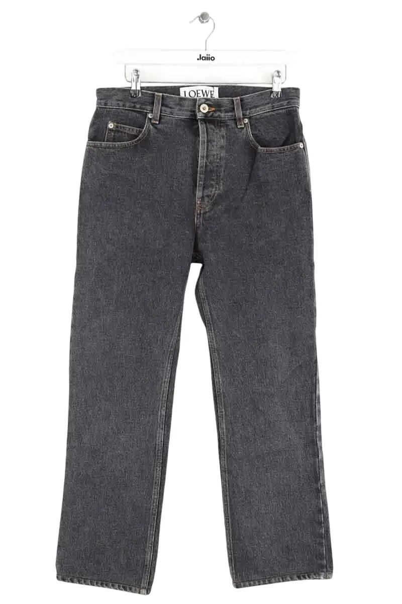 Jean droit Loewe Gris en Coton, taille L - Seconde Main