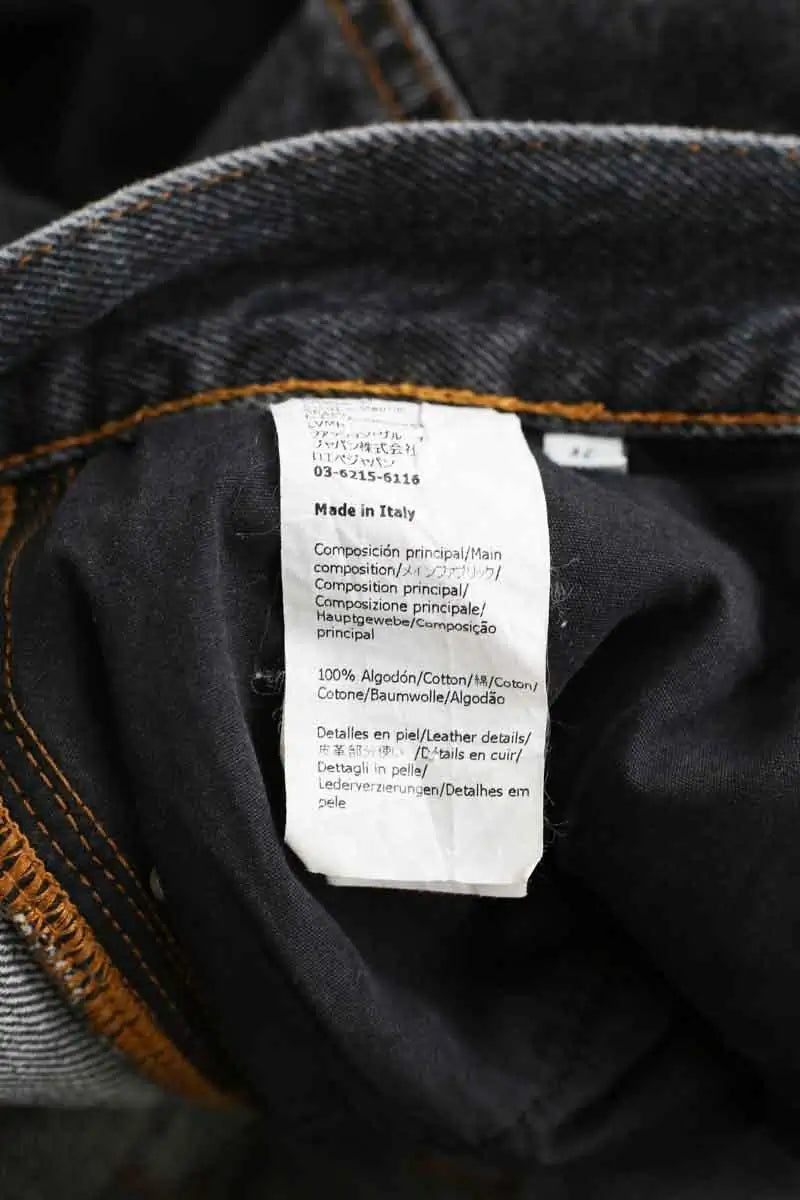 Jean droit Loewe Gris en Coton