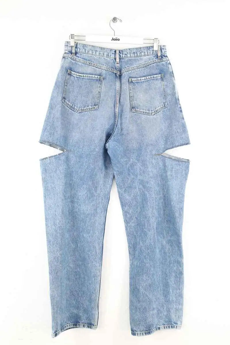 Jean droit Maison Martin Margiela Bleu en Coton