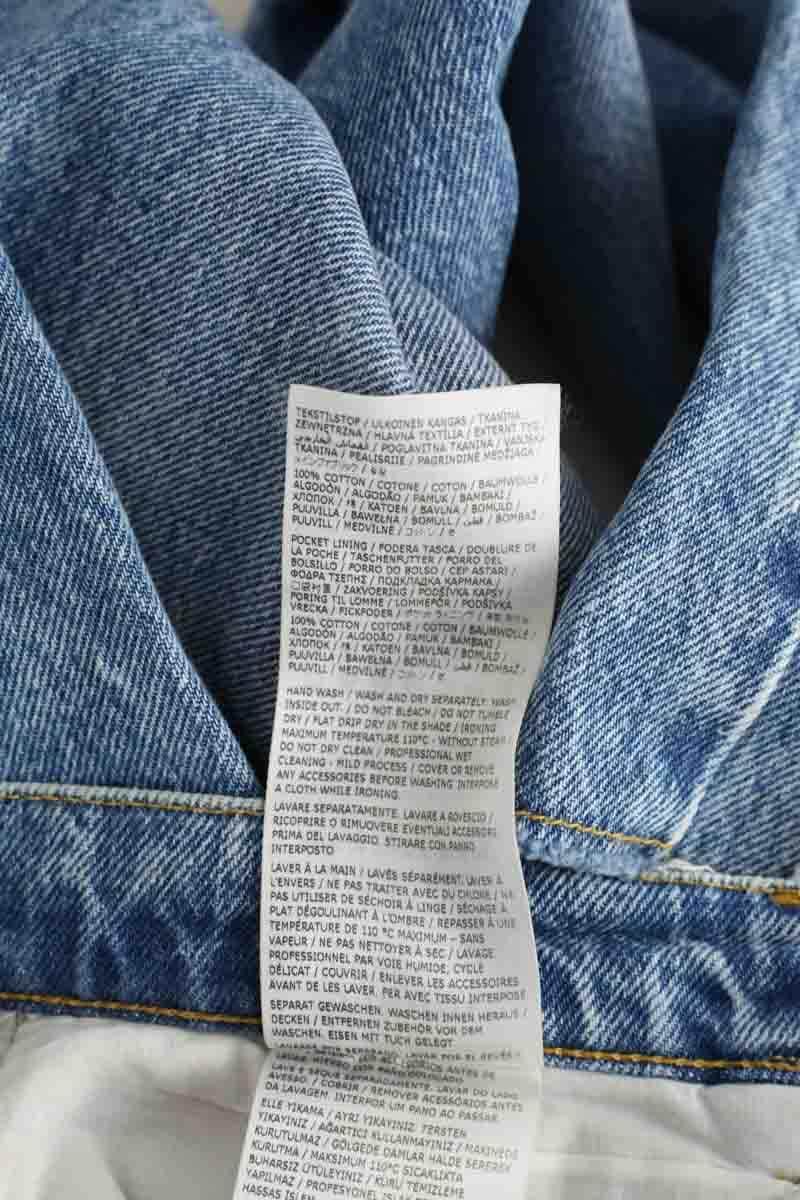 Jean droit Maison Martin Margiela Bleu en Coton