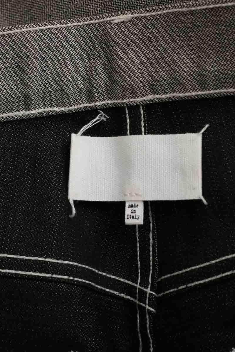 Jean droit Maison Martin Margiela Gris en Coton