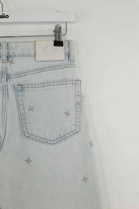 Jean droit Maje Bleu en Coton