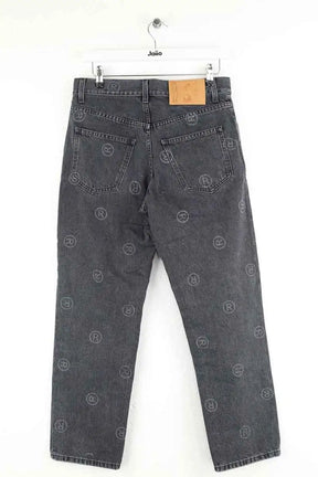 Jean droit Martine Rose Gris en Coton