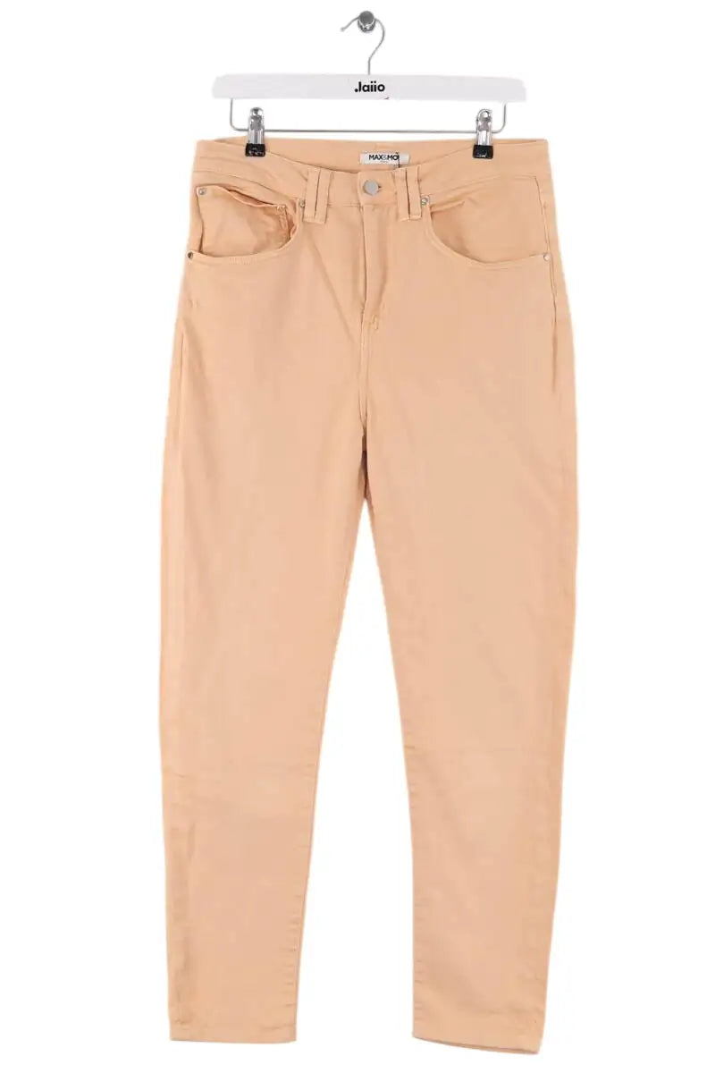 Jean droit Max & Moi Rose en Coton, taille XL - Seconde Main