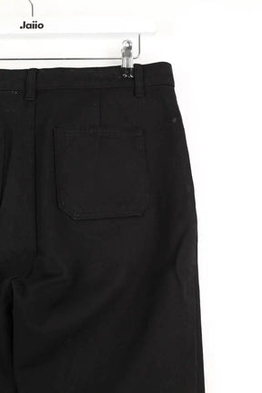 Jean droit Mister K Noir en Coton