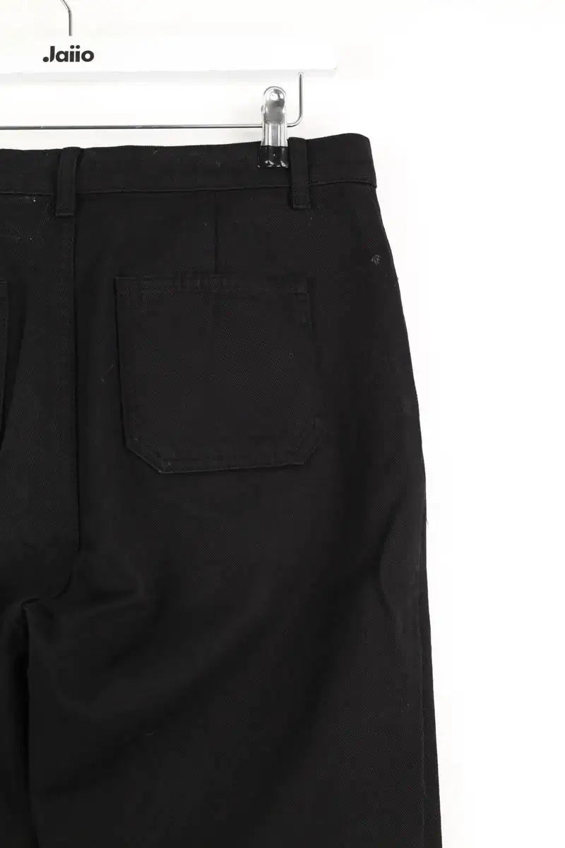 Jean droit Mister K Noir en Coton