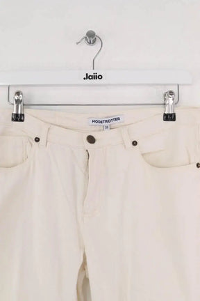 Jean droit Modetrotter Blanc en Coton