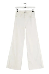 Jean droit Mother Blanc en Coton, taille S - Seconde Main