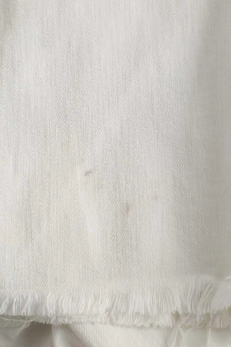 Jean droit Mother Blanc en Coton