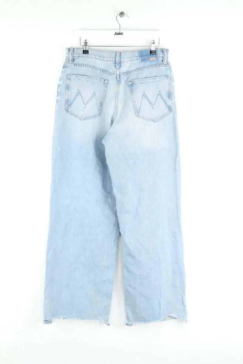 Jean droit Mother Bleu en Coton