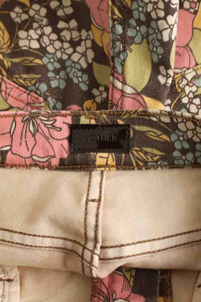 Jean droit Mother Multicolore en Coton