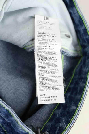 Jean droit MSGM Bleu en Coton