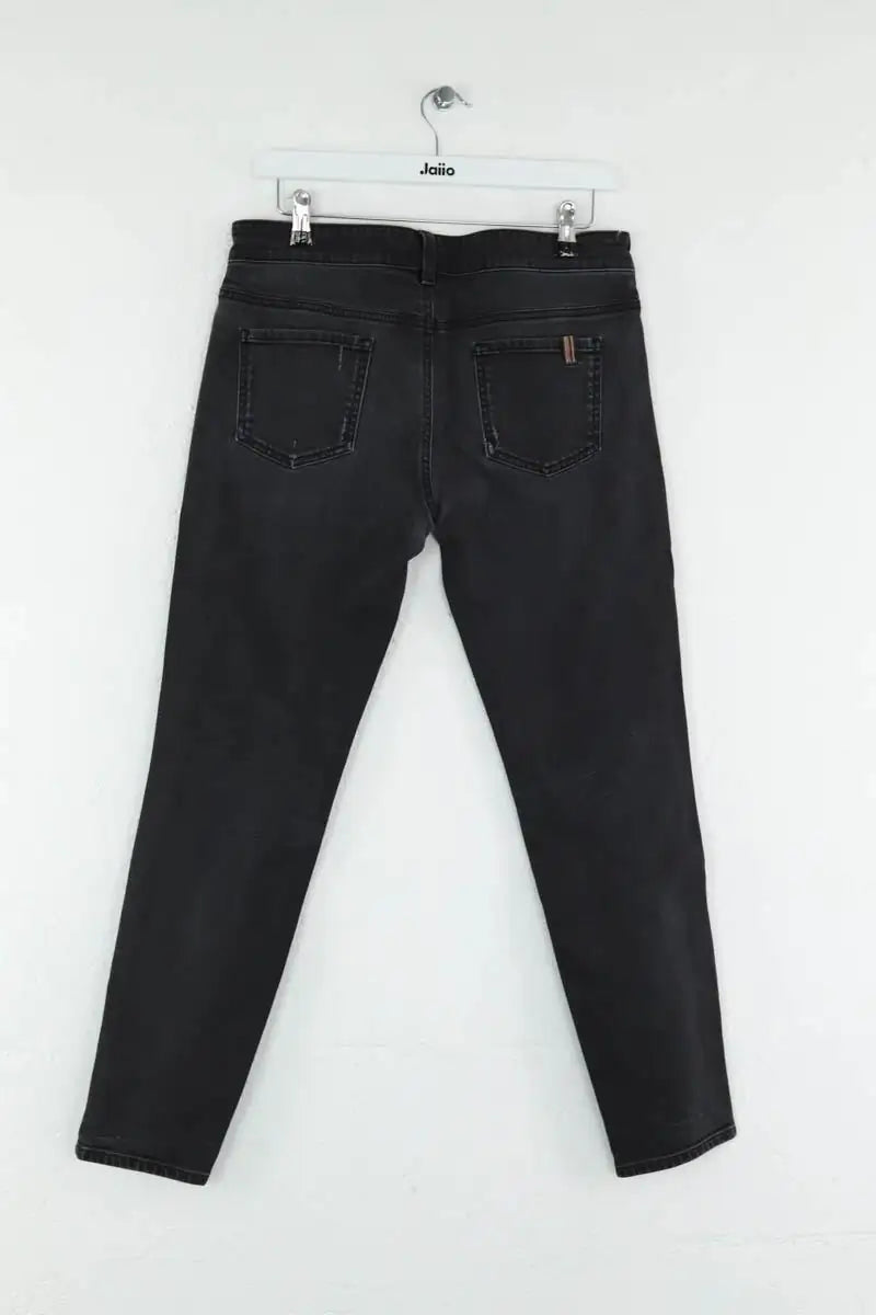 Jean droit Notify BAMBOO LOOSE Gris en Coton