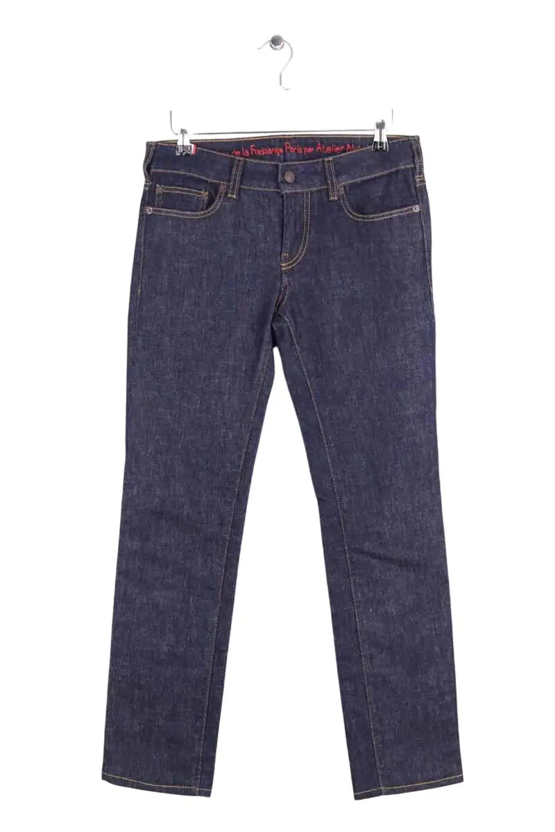 Jean droit Notify Bleu en Coton, taille XS - Seconde Main