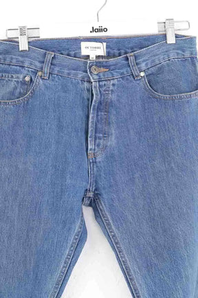 Jean droit Octobre Bleu en Coton